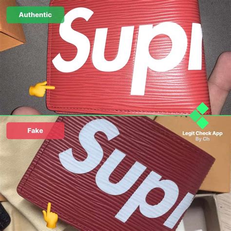 supreme x louis vuitton wallet replica